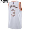 Dres San Antonio Spurs Keldon Johnson Nike 2023-24 City Edition Bijela Swingman - Dječji